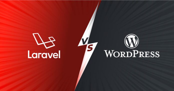 Laravel or WordPress